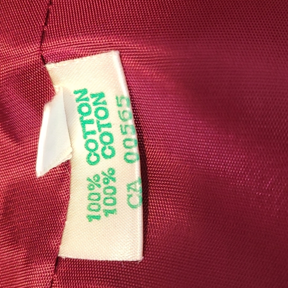 Highland Queen vintage velvet single breasted blazer burgundy fully lined. - Picture 11 of 12